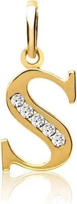 Produktbild von Anhänger Buchstabe S in 333er Gold GP0150