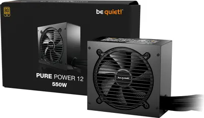 Produktbild von be quiet! Pure Power 12 550W, PC-Netzteil, (1x 12-Pin High Power GPU