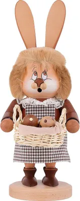 Produktbild von Wichtel Häsin (33,5cm) Räuchermann von Christian Ulbricht