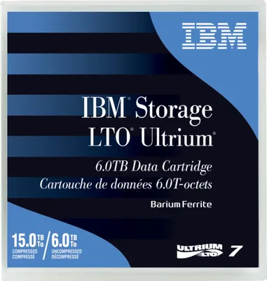 Produktbild von IBM Cartridge LTO Ultrium 7 6/15 TB (BaFe) (B), schwarz, One Size