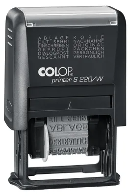 Produktbild von COLOP Textstempel Printer S 220/W N