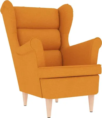 Produktbild von vidaXL Sessel Dunkelgelb 74x84x100 cm Stoff