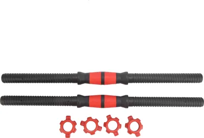 Produktbild von 50 cm Hantelbalken Gewichtshebegriffe mit 4pcs -Muttern Fitness -Geräte