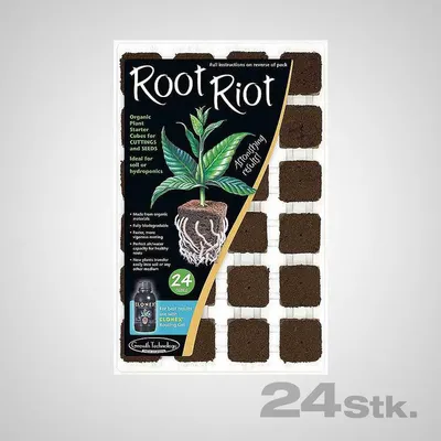 Produktbild von Root Riot Anzuchtwürfel, 24 Stück