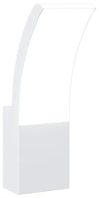 Immagine prodotto di vidaXL Lampada da parete per esterni a LED in alluminio pressofuso bianco