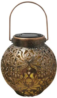 Immagine prodotto di Set di 2 lampade solari - Balcone - Giardino esterno - Impermeabili - Per giardini, terrazze, Natale - Luce bianca calda