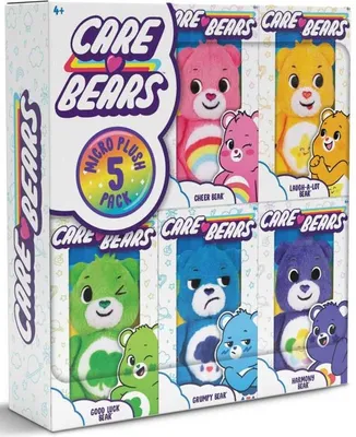 Produktbild von Care Bears Sammelset - Micro Teenies 5er-Pack Plüschbären Spielzeug