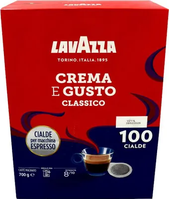 Image de Lavazza Crema E Gusto Classico Capsule de café 100 pièce(s)