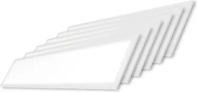 Image de HOFTRONIC - Panneaux LED 36W 4860lm 4000K UGR22 blanc neutre 30x120 cm 6 pièces