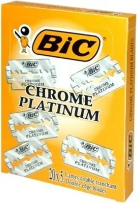Zdjęcie produktu dla Bic Żyletki Chrome Platinum 1Op-20Sztx5