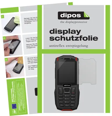 Produktbild von 2x Schutzfolie für Ulefone Armor Mini matt Displayschutzfolie Display Schutz