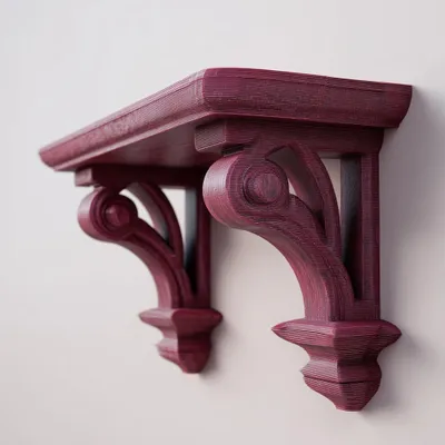 ornamentales Konsolen-Wandregal – Decords Wandregal, Produktansicht 1