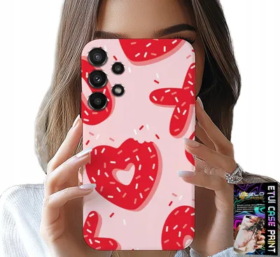 Produktbild von Hülle Für Samsung Galaxy A32 5G - Feminine, Trendige Designs Xoxo Herz + Glas