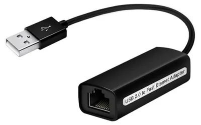 Productafbeelding van USB LAN-adapter USB 2.0 netwerkadapter voor 10/100 Mbps Ethernet-netwerk