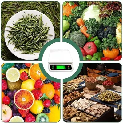 Immagine prodotto di Bilancia di precisione da 30 kg con una precisione di 1 grammo, ideale per la cucina