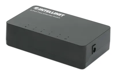 Obrázok produktu pre INTELLINET Desktop 5-Port Fast Ethernet Switch schwarz