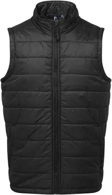 Produktbild von Premier - "Recyclight" Weste für Herren RW8835 (3XL) (Schwarz)