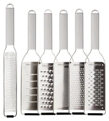Produktbild von Microplane Professional Serie 6 teiliges Reiben Set