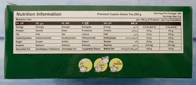Obrázok produktu pre ISTIKAN Cylon Zelený čaj 100 vrecúšok po 2 g, 200 g