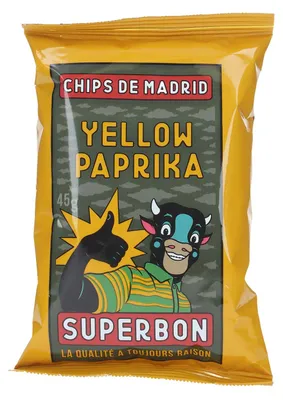 Produktbild von SUPERBON Chips Yellow Paprika Mini 40g