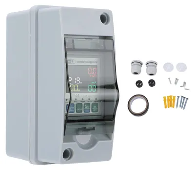 Obrázok produktu pre Jednofázová automatická ochrana proti opätovnému zapnutiu, napätie, prúd, LCD displej, WiFi, inteligentný elektromer, istič, 63 A