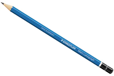 Produktbild von STAEDTLER Bleistift Mars Lumograph B Sechskant