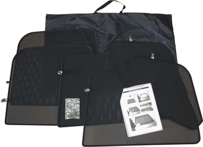 Produktbild von Car Shades Auto Sonnenschutz Frontscheibe FahrzeugHeckscheibe Schwarz 70cm
