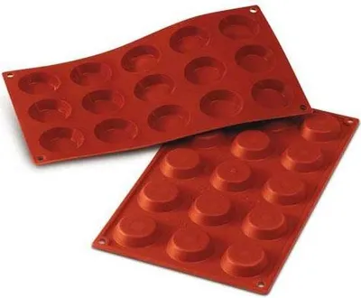 Obrázek produktu pro Silikonová forma na mini košíčky 4,5 x 1cm 300ml