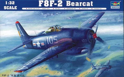 Obrázok produktu pre Trumpeter F8F-2 bearcat 1:32