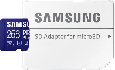 Zdjęcie produktu dla Samsung PRO Plus MB-MD256SA/EU, 256 GB, MicroSDXC, Klasa 3, UHS-I, 180 MB/s, 130 MB/s