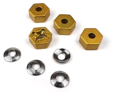 Productafbeelding van Set van 12 metalen wielnaven van 12 mm