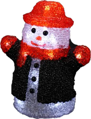 Image de Bonhomme de neige a LED