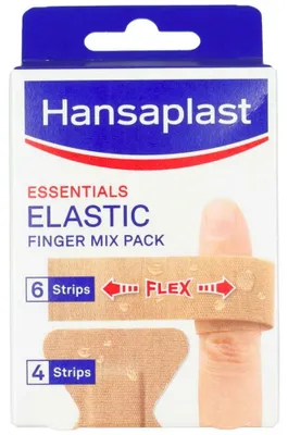 Produktbild von Hansaplast 10 Pflaster – Fingerpflaster-Mix (10 Stück)