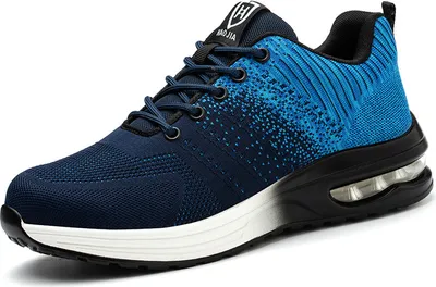 Produktbild von Herren- und Damen-Sicherheitsschuhe rutschfeste athletische Stahlkappenschuhe atmungsaktive industrielle Sicherheitsschuhe, Arbeitsschuhe