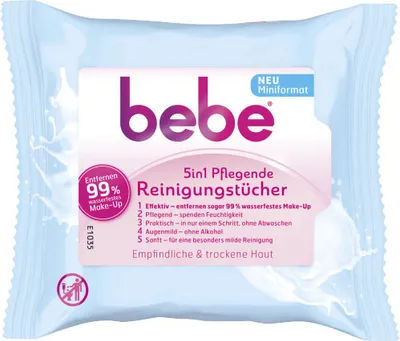 Produktbild von Bebe Face Tücher Reise empf./trocken 7er