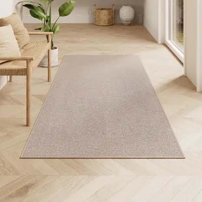 Produktbild von SONGMICS Wohnzimmerteppich Waschbar rutschfest, Boho, 80 x 150 cm – Kamelbraun, Größe 150L cm