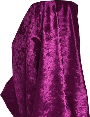 Obrázok produktu pre Mäkká zamatová látka 100 cm x 140 cm, fialová, dekoratívna