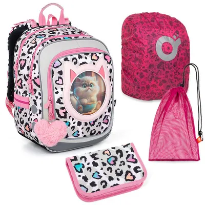 Produktbild von Schulrucksack-Set 4-tlg. ENDY 23037 SET LARGE