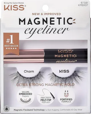 Produktbild von Kuss Magnetic Lash Collection Eyeliner & Set - Charme