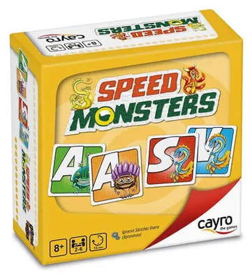 Produktbild von Cayro Speed Monster Brettspiel Mehrfarbig  Kinder Mehrfarbig One Size