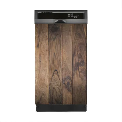 Produktbild von Aufkleber sticker 45x70 cm Dekorative folie Spülmaschine - Dunkle Holz