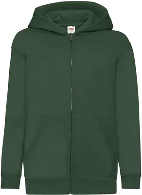 Immagine prodotto di Fruit of the Loom - Felpa con cappuccio per bambini PC4140 (158) (verde bottiglia)