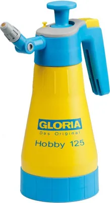 Obrázek produktu pro GLORIA Hobby 125, Modrá, Žlutá, 1,25 l, Plast, 1 kusů, 1,55 l, 3 bar