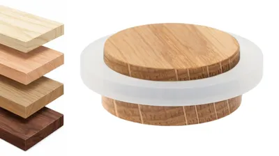 Immagine prodotto di Paraurti per porta in legno con base adesiva