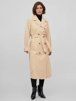 Produktbild von Beigefarbener Damen Trenchcoat VILA Mersin