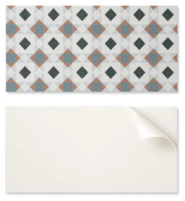 Obrázok produktu pre Estetická vinylová obkladová doska na stenu s geometrickým vzorom (120 x 60 cm)