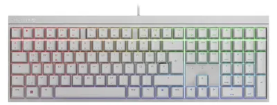 Image de CHERRY XTRFY MX 2.0S Tastatur RGB Wired DE MX2A Rot     weiß