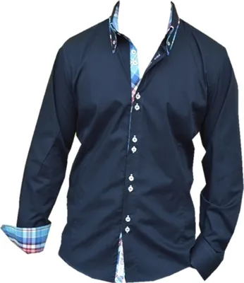 Produktbild von Brandneu Designer Hemd CARISMA CRMH-110 Navy L