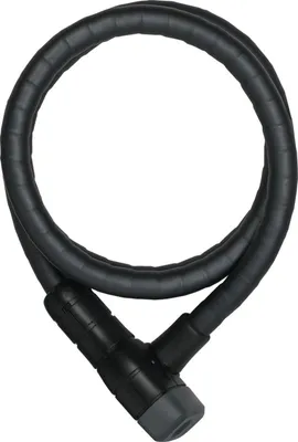 Zdjęcie produktu dla Abus Microflex 6615K/120/15 SCMU Black Lina stalowa-Zamek