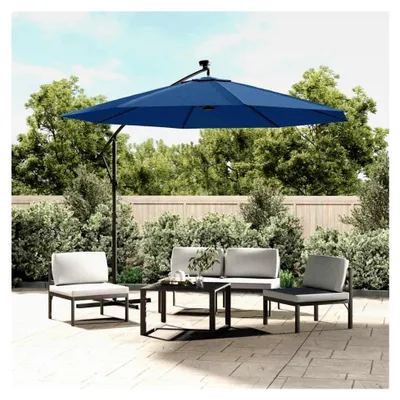 Produktbild von Ersatzbezug für Ampelschirm Azurblau 350 cm für Garten und Terrasse